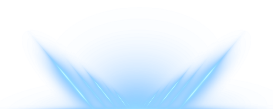 Blue dynamic waves create a futuristic airflow motion, visualizing clean and purified air. Ideal for eco-friendly design, cooling systems, and digital concepts. Air flow effect PNG.	