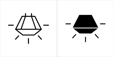 Diamond icon, representing luxury and brilliance