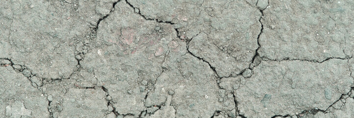 Cracked dry earth texture with visible fissures and rough surface pattern.