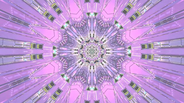 Colorful tunnel vj loop screensaver creates a dynamic and immersive visual experience for relaxation and entertainment