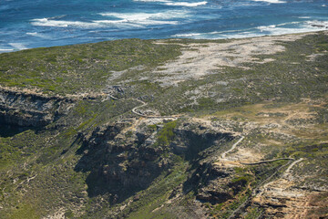 Wanderweg oberhalb des Dias Beach in S&uuml;dafrika