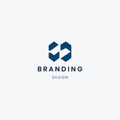 Branding Letter N logo template