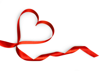 Shiny ribbons. Vector realistic elements for your design greeting or gift card and invitation for holidays. Isolated from the background. Set of swirl ribbons on white background