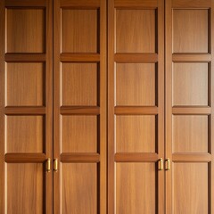 Wooden Wardrobe Doors with Gold Handles, Furniture , Interior