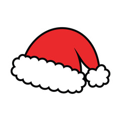 Santa hat, christmas, festive, winter, holiday celebration season costume accessory