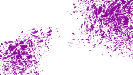 Vivid magenta splash pattern on a transparent background — energetic abstract design ideal for modern visuals, creative overlays, digital effects, and artistic compositions.