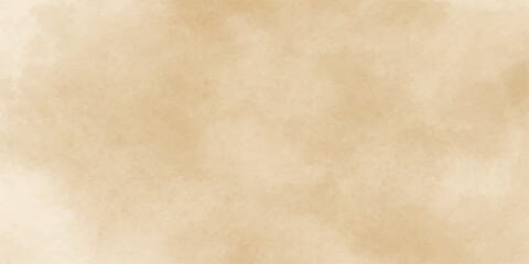 A grunge vintage old paper texture background with brown parchment and stained, worn surface