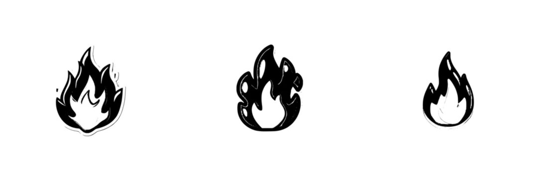 The 3D fire icon is isolated and designed for use in various digital products like games, interfaces, and apps, with a cartoon aesthetic fitting for match-3, arcade, and RPG genres, and it can serve