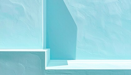 Seamless blue wall — calm pastel blue surface with soft light texture, clean and minimal background ideal for design, photography, presentation, advertising, product display, or modern digital project