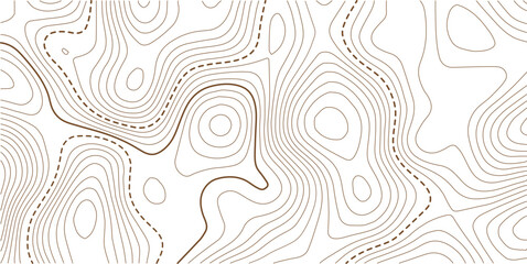 Abstract Topographic Pattern contour line map. Luxury gold abstract line art on transparent background image. Geographic mountain relief diagram line wave carve pattern