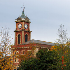 The old Middlesbrough town hall now abandoned 
