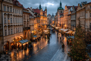 Prague, Czech Republic - Christmas Market