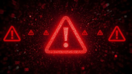 warning , red warning , Cybersecurity , warning symbols