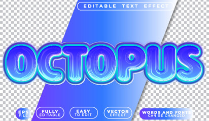  Octopus Sea Ocean Tentacles Marine Creature Editable Vector Text File