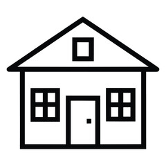 Set of house icon vectors with real estate and architecture concepts for building and property illustration and design