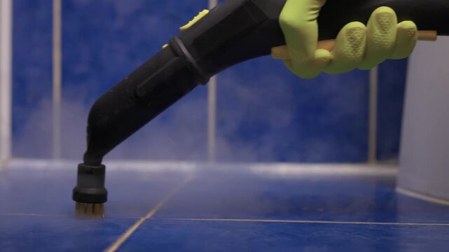 Effective steam cleaning methods for grout on tiled floors in homes and buildings ensure hygiene