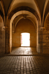 Georgentor in Dresden mit Blick gen Stallhof