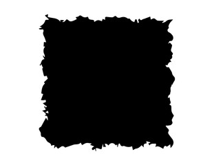 vector map illustration of poland germany and austria in black and white outline style