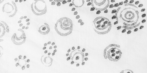 White Youthful Stripes. Boho Pattern. Modern