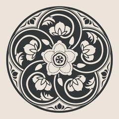 Decorative elements. Vector illustration.