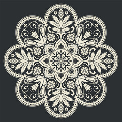 Decorative elements. Vector illustration.