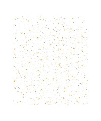 Scattered Gold And Silver Glitter Confetti Background