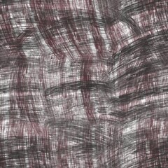 Seamless abstract pattern. Simple background with black, grey, red, white texture. Digital brush strokes, stains. Design for textile fabrics, wrapping paper, background, wallpaper, cover.