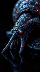 Detailed Close-Up of Unique Creature Design