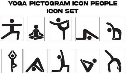 Pictogram Icon People Icon Set
