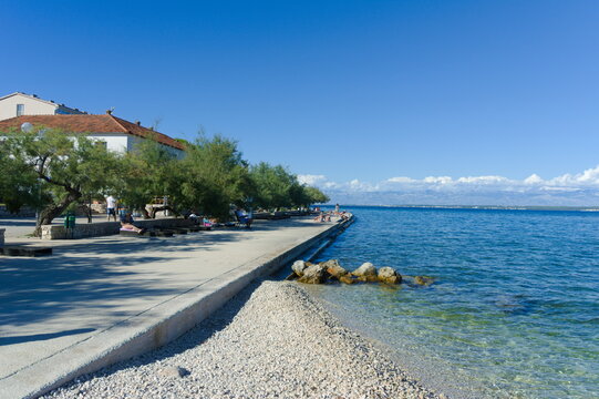 croatia, ugljan island, ugljan city, 