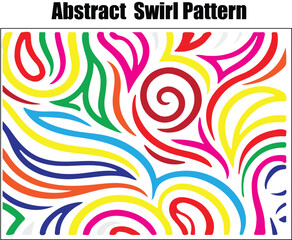 Abstract Swirl Pattern