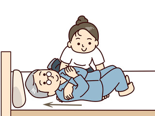 介護、上方移動する