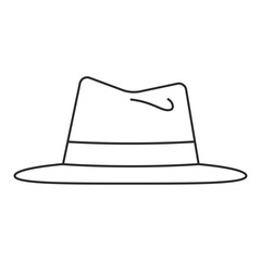 帽子、ハット、洋服、ファッション、コーディネート、おしゃれ関連のイラスト