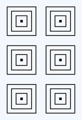 geometric pattern, nirmana design 2d minimalist, square, geometric squares