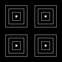 geometric pattern, nirmana design 2d minimalist, square, geometric squares