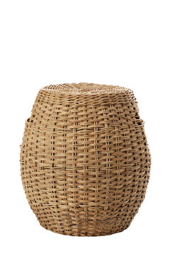 Puff , banqueta de vime