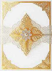 Gold and Lace Card