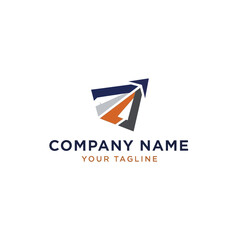 Modern Abstract Arrow Logo Design for Business Growth.