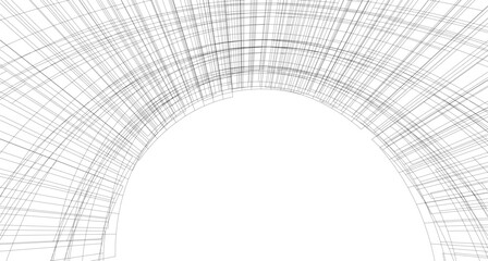 Architecture building abstract vector illustration