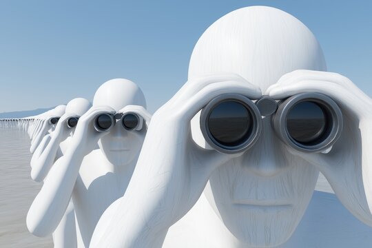 Business Team Searching for Future Market Opportunities