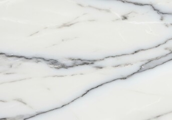 Naklejka premium Elegant abstract surface featuring classic white stone texture with intricate gray veins. A beautiful, natural, luxurious background pattern ,surface ,floor ,mineral