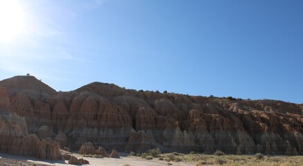 Morning in Cathedral Gorge