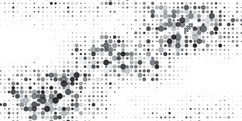 PrintBasic halftone dots effect in black and white color. Halftone effect. Dot halftone. Black white halftone. dots background