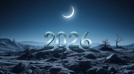 2026 Steampunk New Year Space Inscription