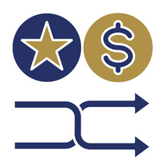 Transfer  Icon Element For Design