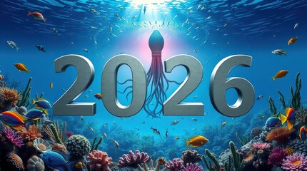 2026 New Year Ocean Inscription