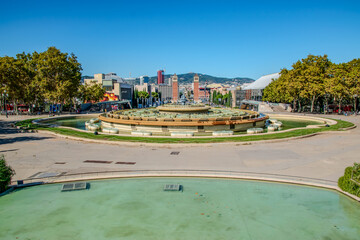 Obraz premium The Magic Fountain of Montjuïc, Barcelona