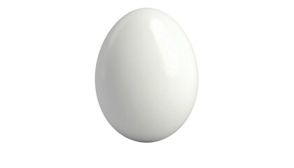Ovoid, smooth, white egg centered on a black background, softly lit with a slight gradient, creates a clean, minimalist comp