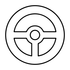 Steering Wheel Icon