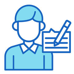 Customer Checklist Review  Icon Element For Design	